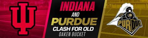 Purdue Boilermakers vs Indiana Hoosiers .